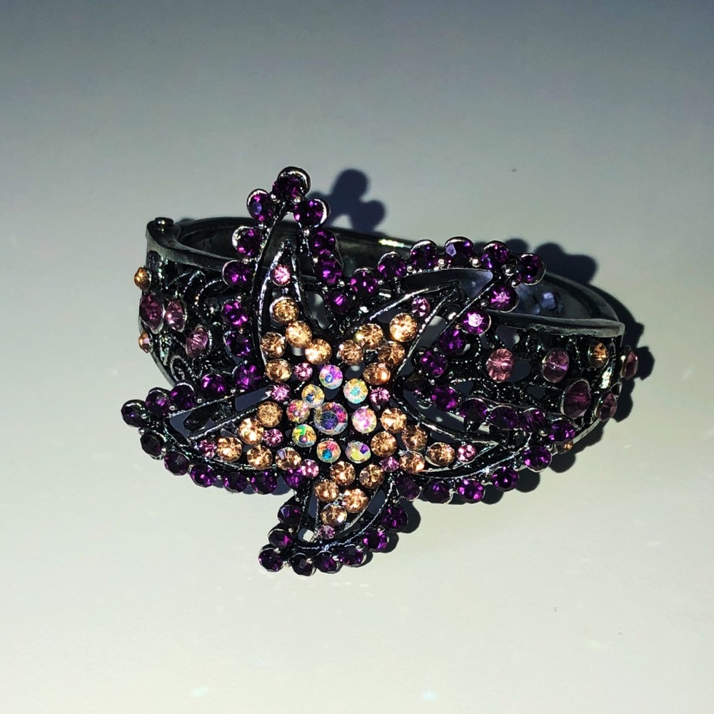 Purple Starfish Bracelet